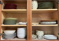 V - CUPBAIRD OF DISHES,PLATES,BOWLS ETC (K51)
