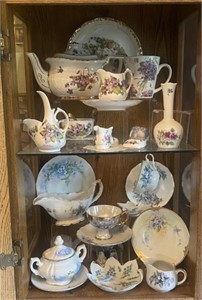 Floral Porcelain Pieces incl. Melba & Adderley.