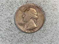 1942S Washington quarter