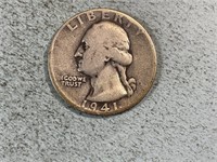 1941 Washington quarter