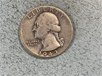 1943D Washington quarter