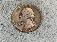 1941D Washington quarter