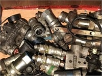 Hydraulic hose couplers and more.