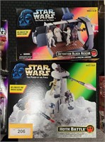 2 NIB STAR WARS POWER OF THE FORCE PLAY SETS