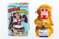 Japanese Wind-Up Ice Cream Lickin Monkey