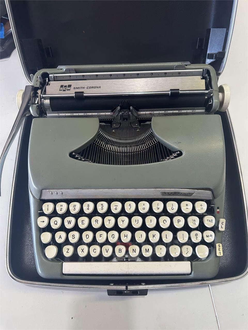 Vintage Smith Corona Sterling Typewriter