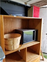 Wooden entertainment center cabinet, mini oak cabi