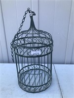 Green Decorative Metal Bird Cage