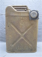Vintage WWII 1946 U.S. Military Gas Can