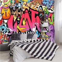 Graffiti Wallpaper  Children's Room  91x65