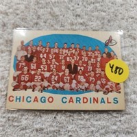 1959 Topps Unmarked Chicago Cardinals