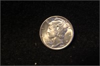 1941 Uncirculated Mercury Silver DIme