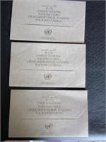 United Nations First Day of Issue Stamps