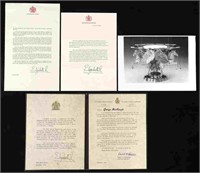 BRITISH ROYAL & CANADIAN AUTOPEN SIGNED DOCUMENTS