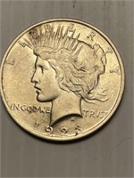 1923  Peace Silver Dollar