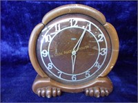 Oak Electric Clock