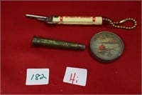 souvenir, keychain & bullet