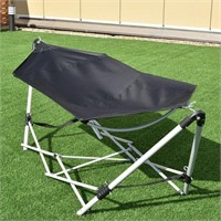 WITH HOLE OUTDOOR PORTABLE HAMMOCK WITH STAND