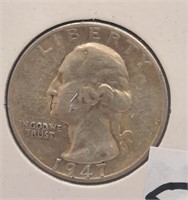 1947-S  Washington Quarter