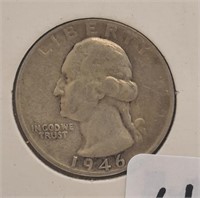 1946-S  Washington Quarter