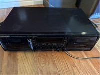 Pioneer CT-W604RS Double Cassette Stereo