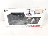 GUC Lite Hawk 3Channel RC Helicopter w/Remote