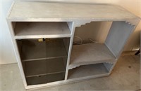 White Wood Southwest Style Entertainment Center