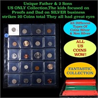 Unique Father & 2 Sons US ONLY Collection,The kids