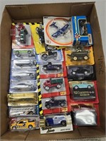 Assorted ERTL, Hot Wheels, and Other Collectibles