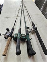Shimano, Zebco fishing poles