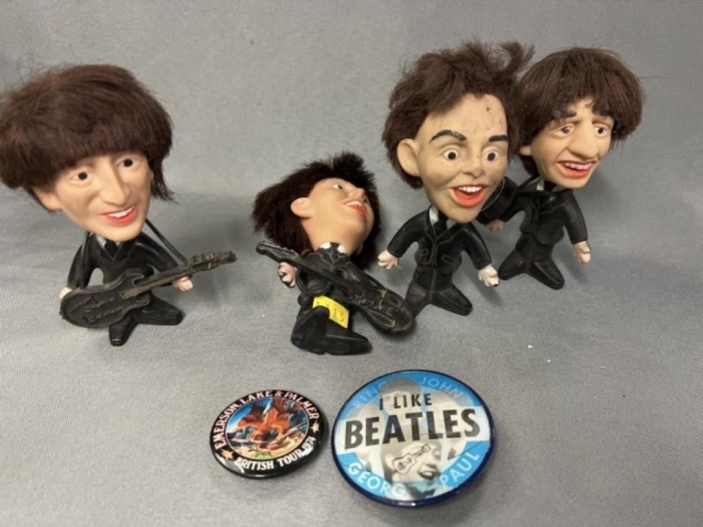 Vintage 1964 Remco Beatles Dolls