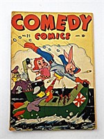 1944 COMEDY COMICS No 21 SUPER RABBIT
