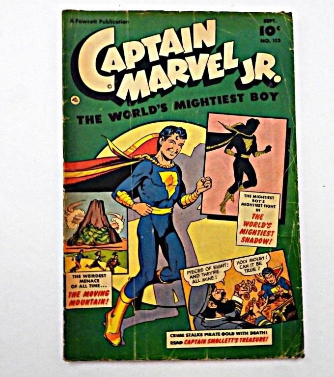 1952 CAPTAIN MARVEL JR #113 FAWCETT