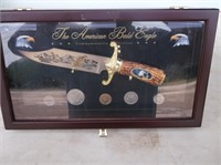 AMERICAN EAGLE COMMEMORATIVE COLLECTION W KNIFE
