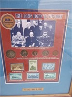 THE LONG ROAD TO VICTORY PLAQUE