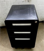 Metal Rolling File Cabinet (pre-owned)