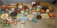 Large Collection Tin Containers