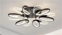 Jaycomey 12pc Modern Ceiling Chandelier - NEW