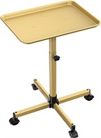 JOSTZHXIN Salon Tray Cart  Adjustable  Gold