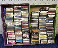 MIX LOT OF CASSETTES TWO BOXS