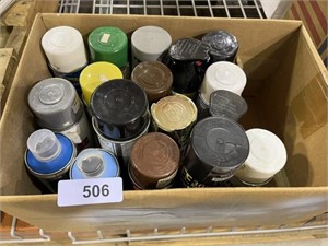 Assorted Spray Paint & Other Paint
