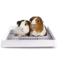 Size: S - Oncpcare 15x12 Guinea Pig Litter Box wit