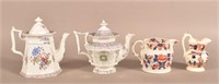 Four Various 19th Century English Ceramics.