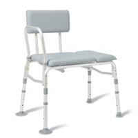 Medline Padded Transfer Bench for Bathtub and