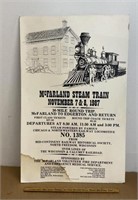 McFarland Steam Train November 7 & 8, 1987