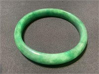 Fine carved jadeite Imperial Chinese emerald green