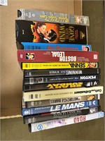 VHS & DVDs: Gone with The Wind, Boston Legal, etc.