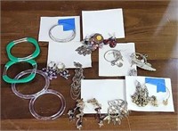 Alex & Ani Bracelet, Pierced Earrings & More