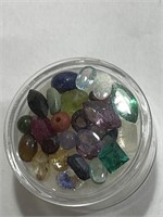 16.5 tcw. Electronically Tested and Natural Gems
