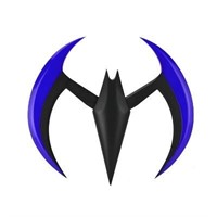 NECA Batman Beyond Blue Batarang Prop Replica with